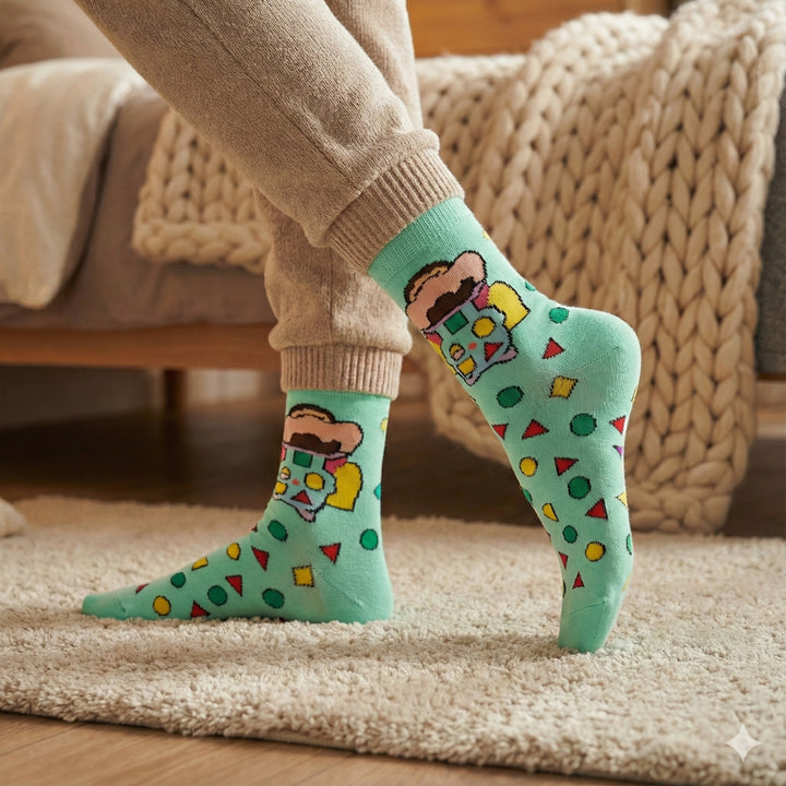 Shinchan: LazyTime Socks