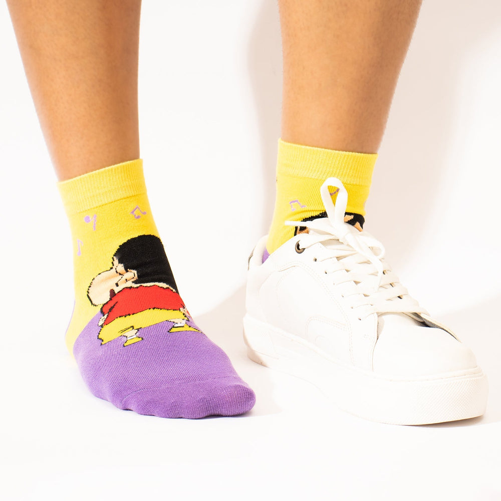 Shinchan : Music Ankle Socks