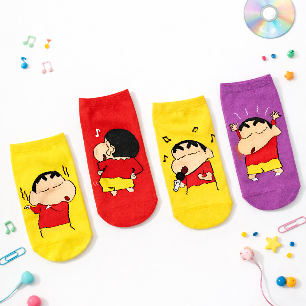 Shinchan: Playful Music Socks