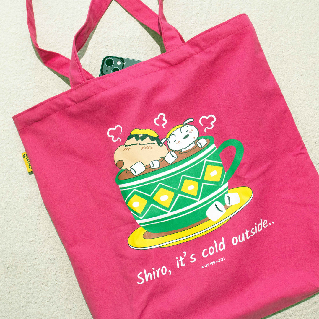 Shinchan: Shiro Bath Zipper Tote Bag