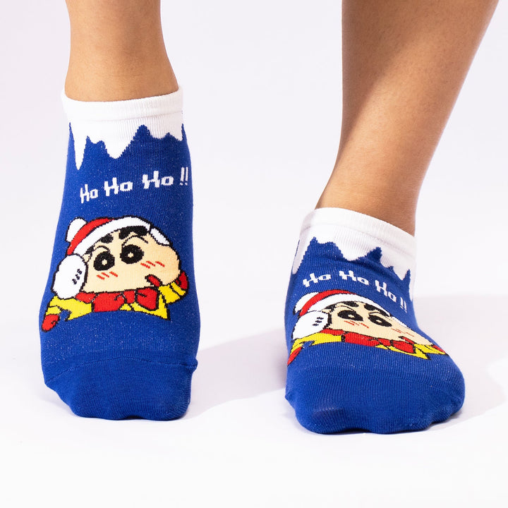 Shinchan & Shiro Winter Socks