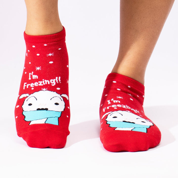 Shinchan & Shiro Winter Socks