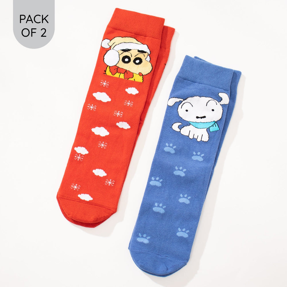 Shinchan: Snow BFF Socks