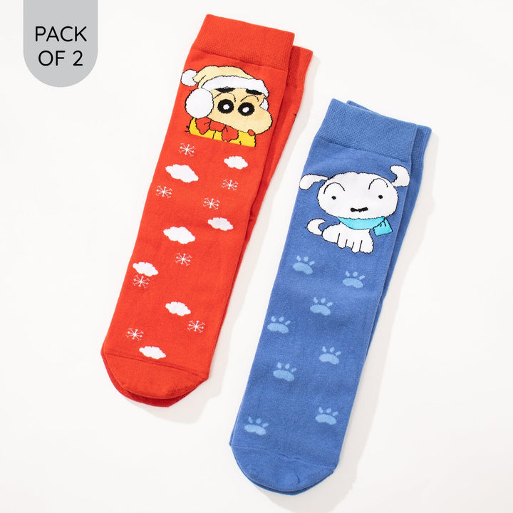 Shinchan: Snow BFF Socks