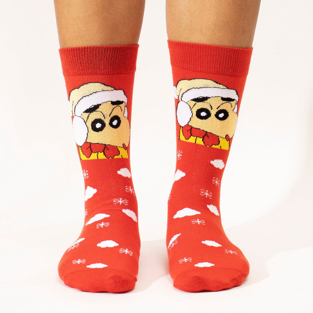 Shinchan: Snow BFF Socks