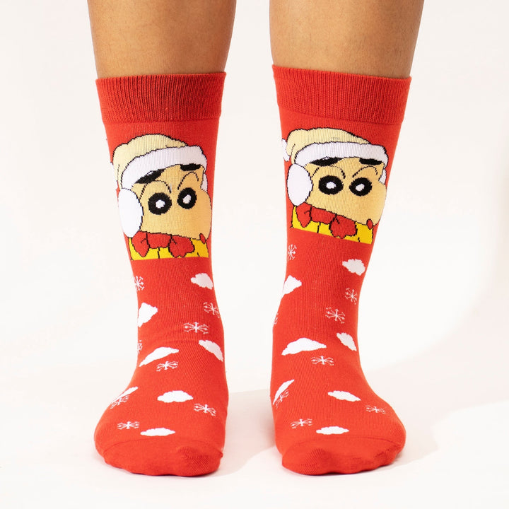 Shinchan: Snow BFF Socks
