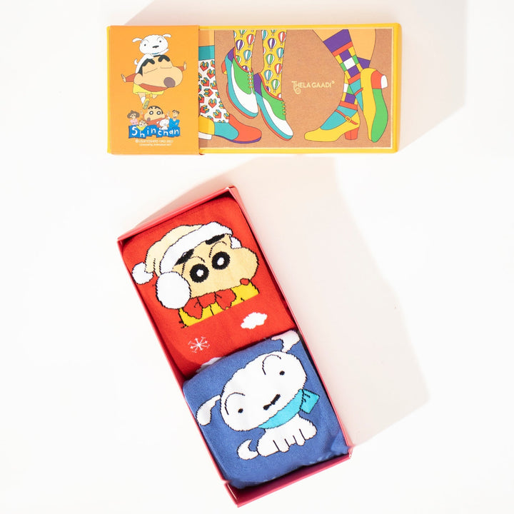 Shinchan: Snow BFF Socks