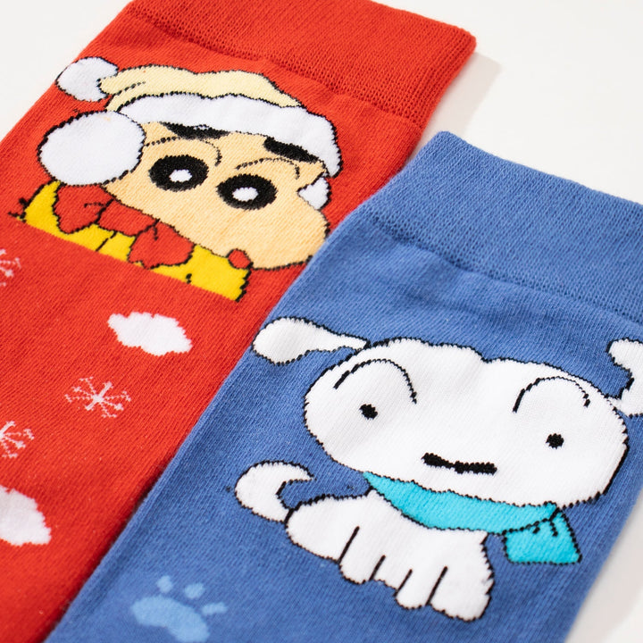 Shinchan: Snow BFF Socks