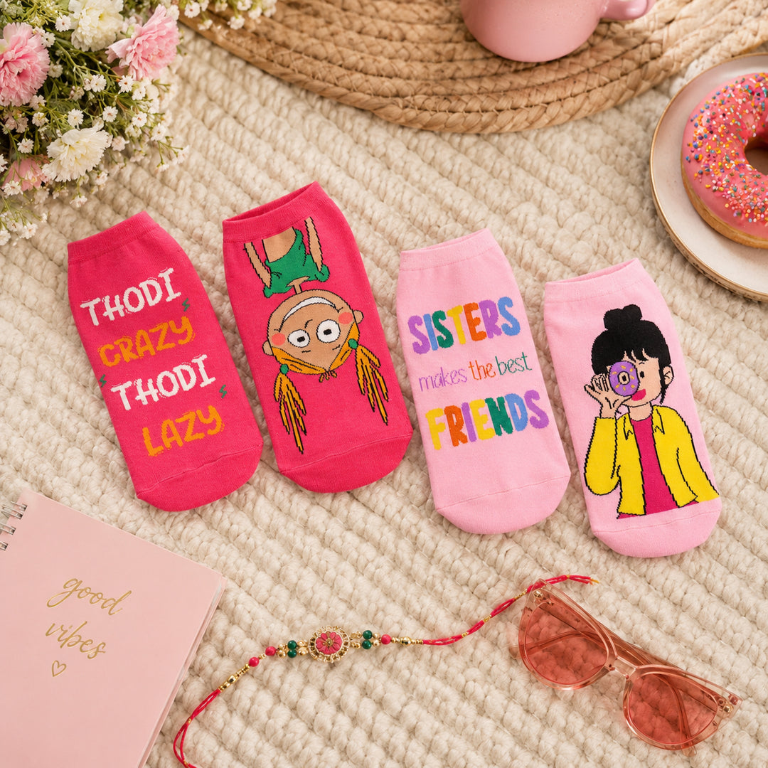 Sibling Sisters AB Socks