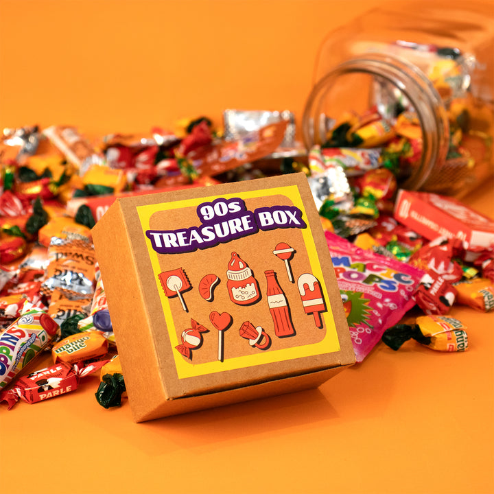 Snack Attack Retro Rakhi Gift Box