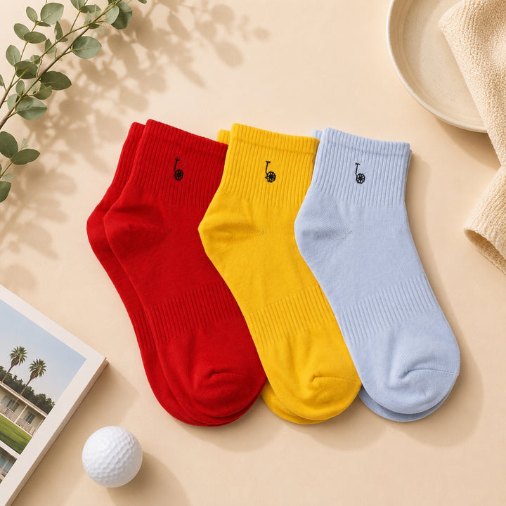TG Basic Solid Socks (Pack of 3)
