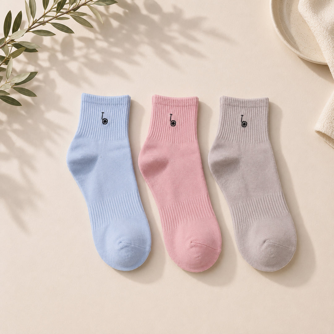 TG Basic Solid Socks (Pack of 3)