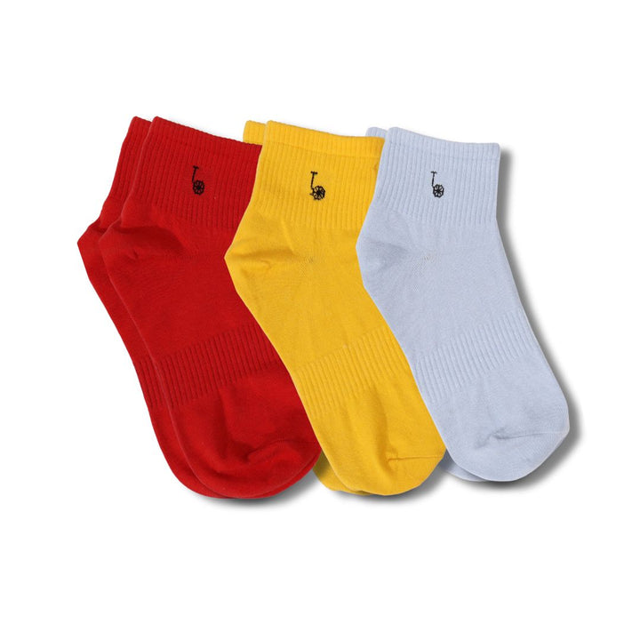 TG Basic Solid Socks (Pack of 3)