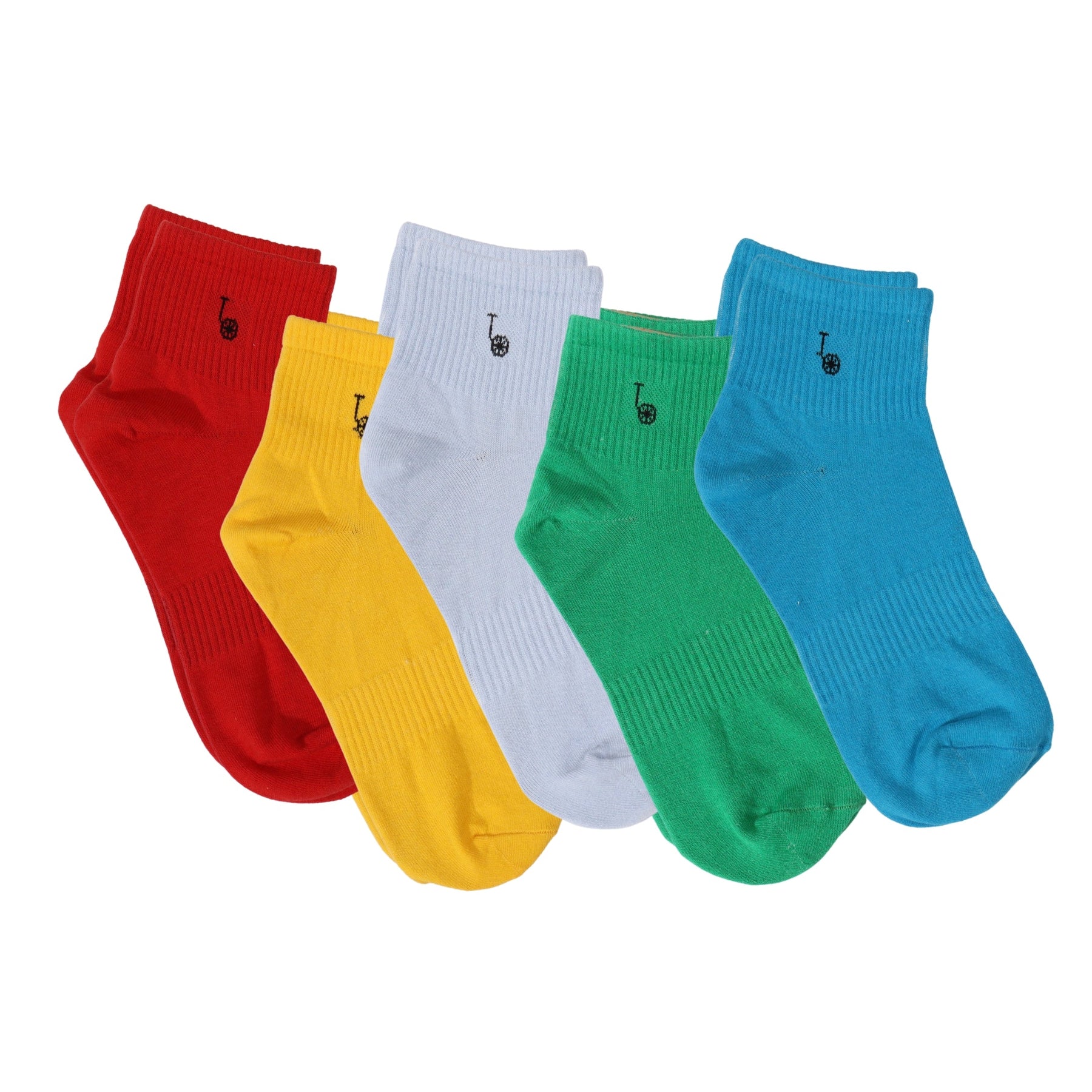 Tg Basic TG Basic Solid Socks (Pack of 5) – Thela Gaadi