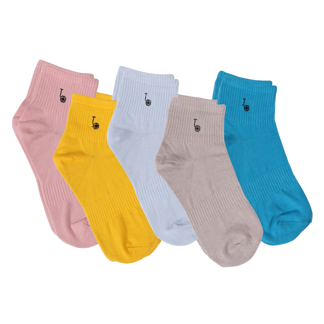 TG Basic Solid Socks (Pack of 5)