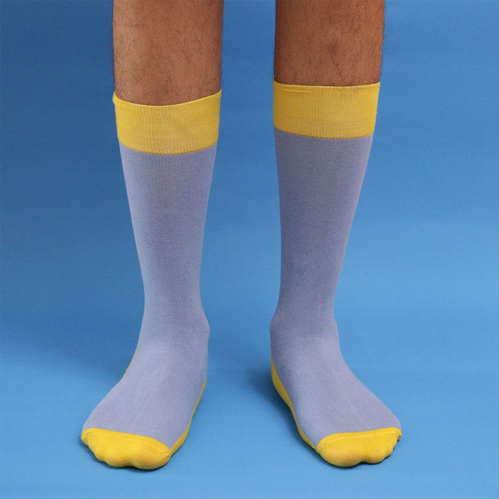 Unclouded Blue Socks