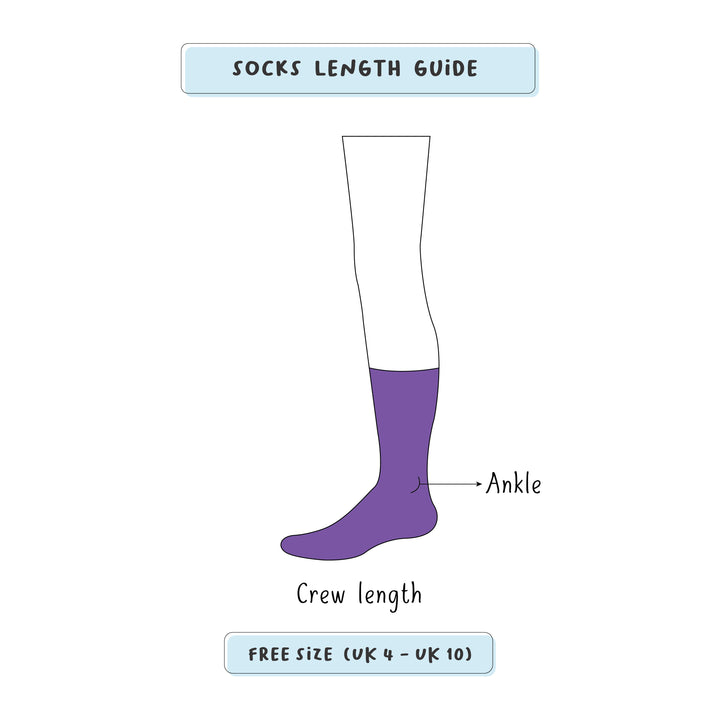 Yellow Square Socks